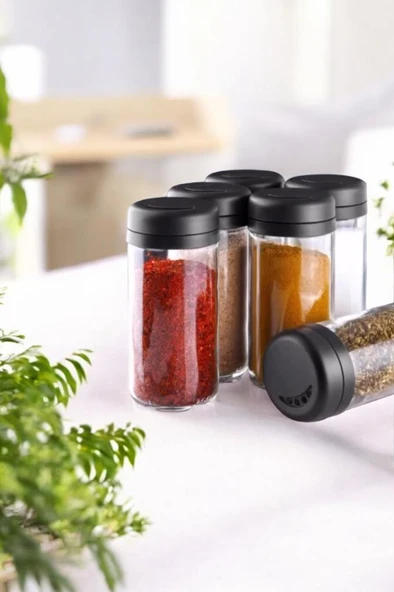 Rossel Premium Uras 6'lı Baharatlık 245 cc S-00107 - Resim 2