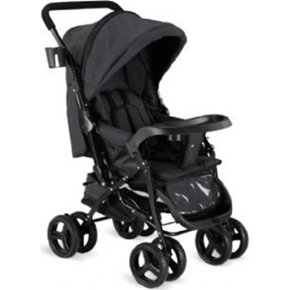 Baby Polo Babyhope 617 Bebek Arabası Siyah ürün görseli