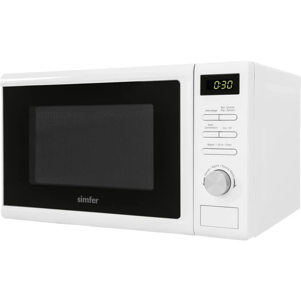 Simfer Kea 4602 Beyaz 20 Litre Mikrodalga Dijital Fırın - Resim 2