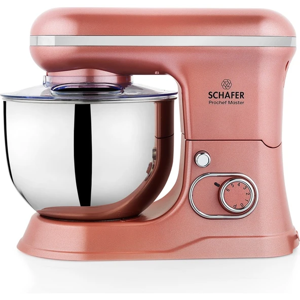 Schafer Prochef Master Stand Mikser-Rosegold - Resim 2