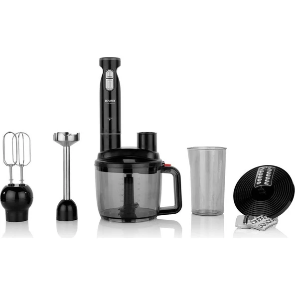 Schafer Muhteşem 5 Li Kea Set-Siyah - Resim 3