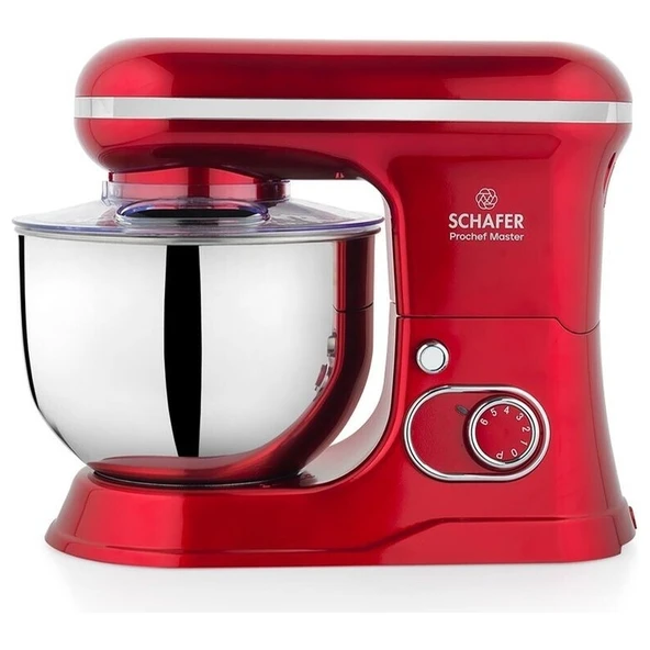 Schafer Prochef Master Standı Mikser - Kırmızı - Resim 3