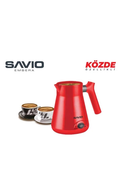 Savio Embera Közde Kahve Özellikli Elektrikli Cezve-plastik Türk Kahve Makinesi ürün görseli