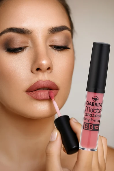 Gabrini Matte Long Lasting Mat Pembe Likit Ruj ürün görseli