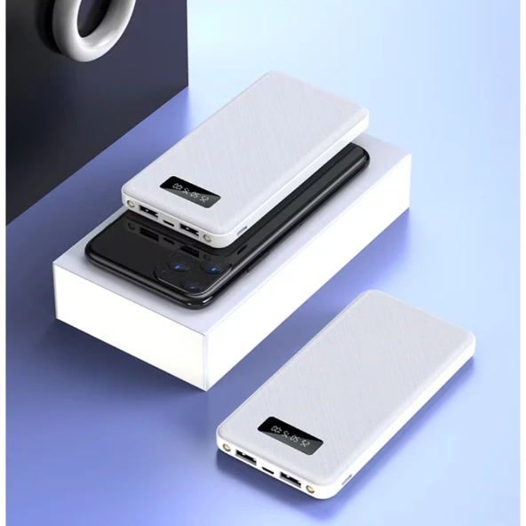 Kendinden Kablolu 10.000 mAh Powerbank ürün görseli 1
