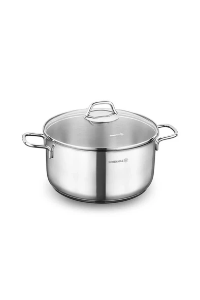Korkmaz Perla 5.5 Litre Çelik Tencere A1657 24x12 Cm ürün görseli