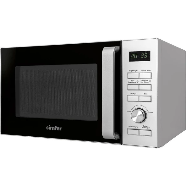 Simfer 4608 Gri Dijital Mikrodalga Fırın - Resim 2