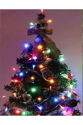 100 LEDLİ EKLENEBİLİR YILBAŞI SÜSÜ GÜN IŞIĞI 10MT ürün görseli 1