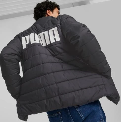 Puma Essentials Padded Erkek Siyah Ceket Mont 849349-01 - Resim 2