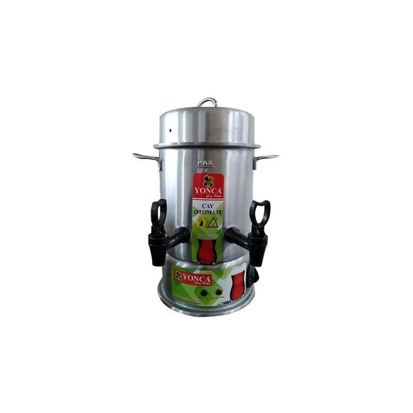 Yonca Çay Otomatı 80 Bardak Paslanmaz Çelik Gri Renk Sıcak Tutma Özelliğiyle ürün görseli