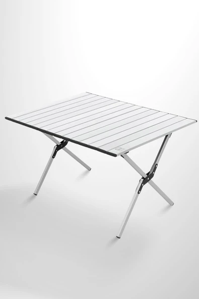 Box&Box Alüminyum, Katlanabilir Kamp ve Piknik Masası, Omuz Askılı Taşıma Çantasıyla, Large, Gri ürün görseli