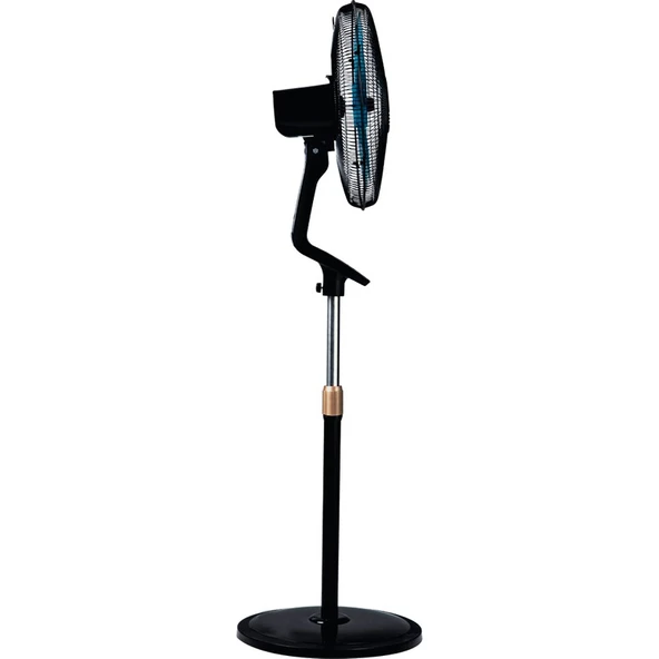 Raks Sf 18 Curve Özel Tasarım Gövde Ayaklı Vantilatör Siyah - Resim 2