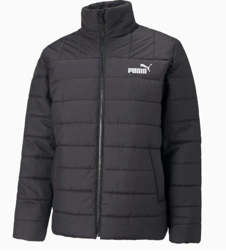 Puma Essentials Padded Erkek Siyah Ceket Mont 849349-01 - Resim 6
