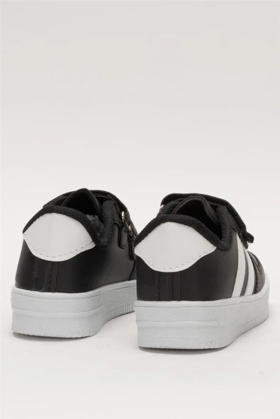 Çocuk Sneaker Spor Ayakkabı SİYAH - Resim 4