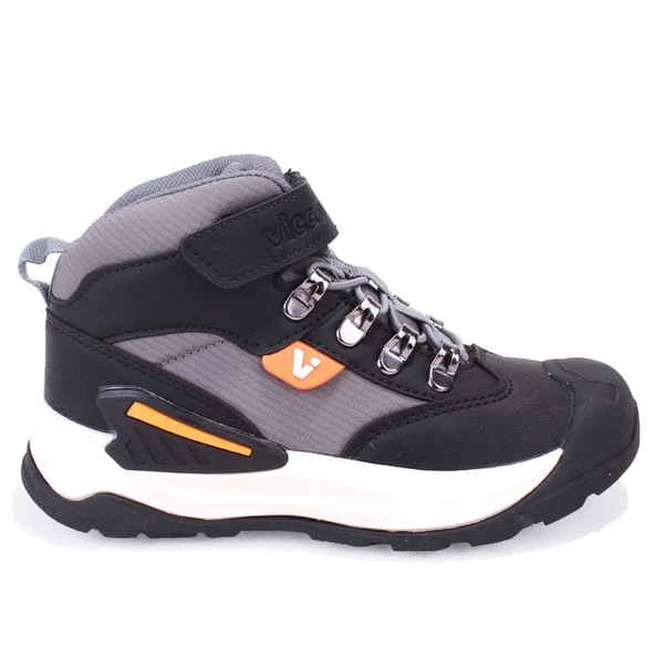 Vicco Stone 869F25K303 Siyah Ortopedik Günlük Erkek Çocuk Spor Bot - Resim 2