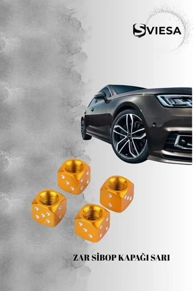 Zar Sibop Kapağı 4'lü Sarı ürün görseli 1