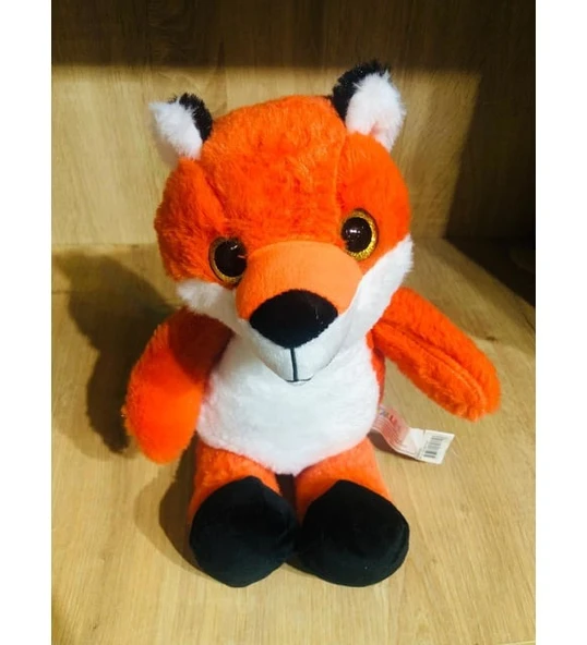 Sevimli Tilki Peluş 25 cm Yumuşak Oyuncak Peluş Tilki ürün görseli 1