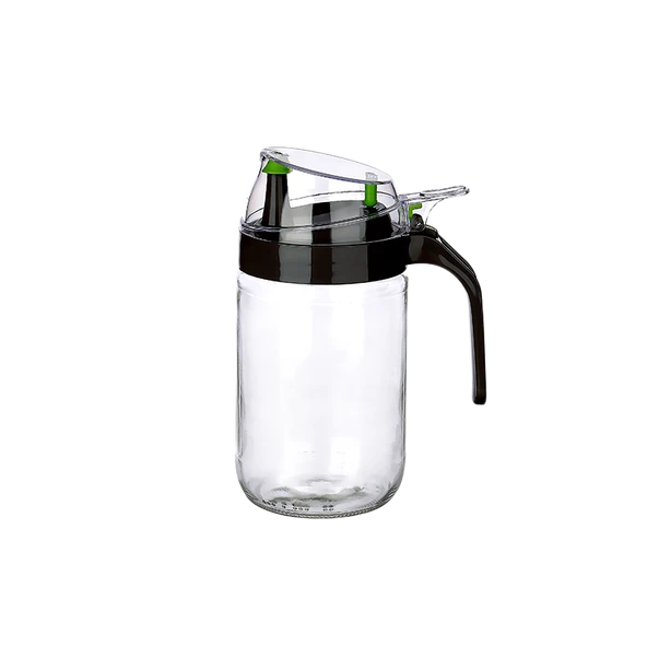 Cam Yağdanlık - Kulplu Sirkelik Sosluk 660ML - Resim 2