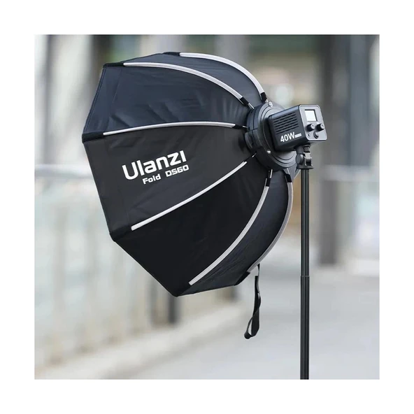Ulanzi 40CM Mini Bowens Mount Qr Octagon Softbox - Resim 3