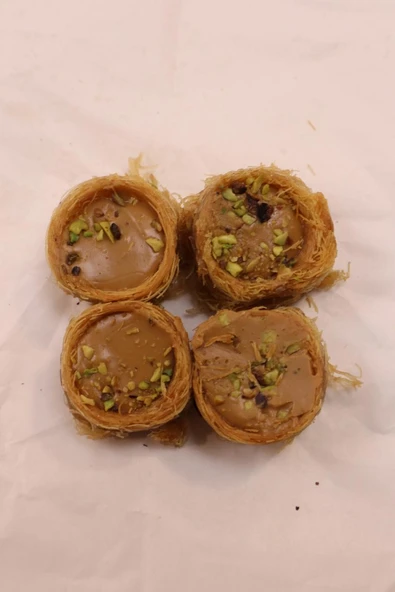 Öz Altın Kayısı Lotuslu Kadayıflı Bülbül Yuvası 1 KG ürün görseli