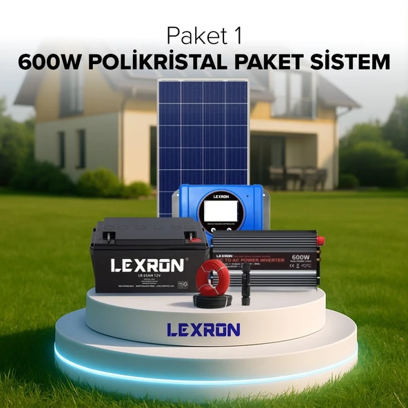 Urla Solar 600W POLİKRİSTAL PAKET SİSTEM (PAKET 1) ürün görseli 1