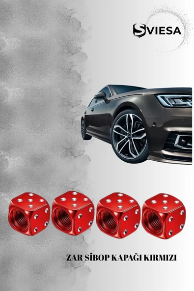 Zar Sibop Kapağı 4'lü Kırmızı ürün görseli 1