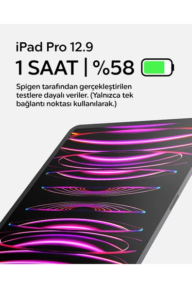 Spigen ArcStation Pro GaN 452 45W 2 Port USB-C Güç Adaptörü Sierra Blue ACH05156 - Resim 6