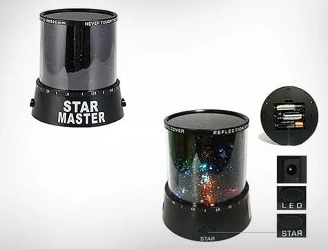 Projeksiyon Gece Lambası - Tavana Işık Yansıtan Led Işık - Resim 3