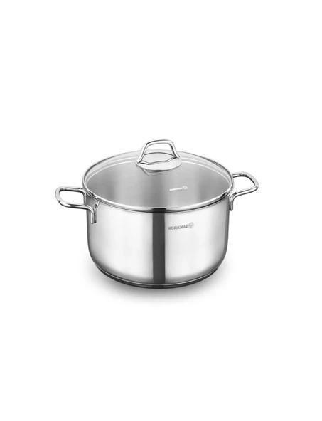 Korkmaz Perla 3.5 Litre Çelik Tencere A1655 20x11 Cm ürün görseli