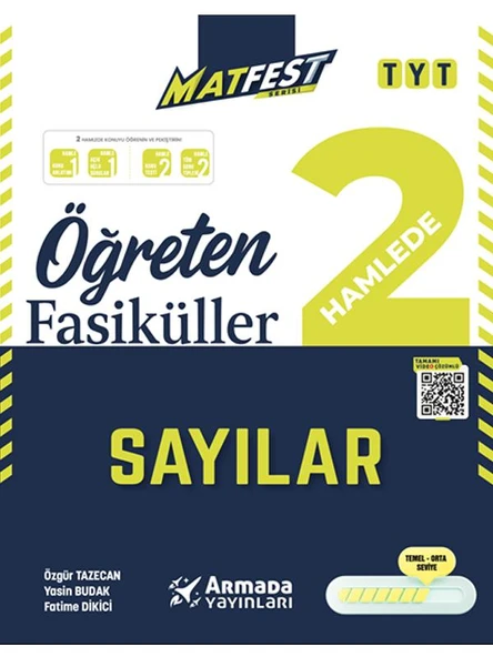 ARMADA YKS TYT MATFEST ÖĞRETEN FASİKÜLLER SAYILAR *YENİ* ürün görseli 1
