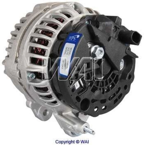 Vag Alternator 12v 120a A3 A4 Galaxy Cordoba İbiza Leon Toledo Fabıa Octavı 1,6 / 1,8t / 1,9tdi / 1,9sdi - Waı 13853n - Resim 1
