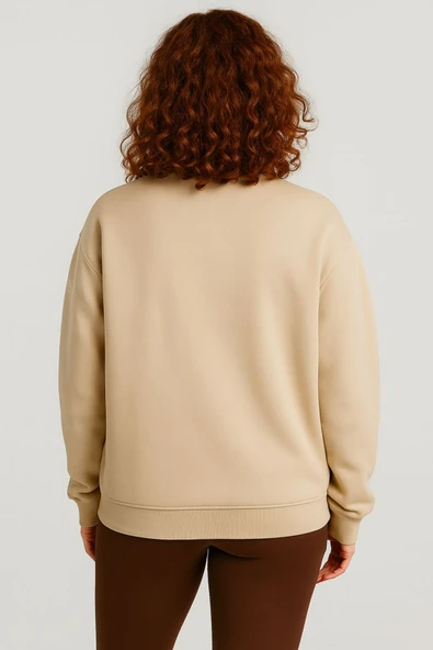 KOZİA OUTDOORS malkoçbey oyaka baskılı oversize unisex sweatşhirt - Resim 3