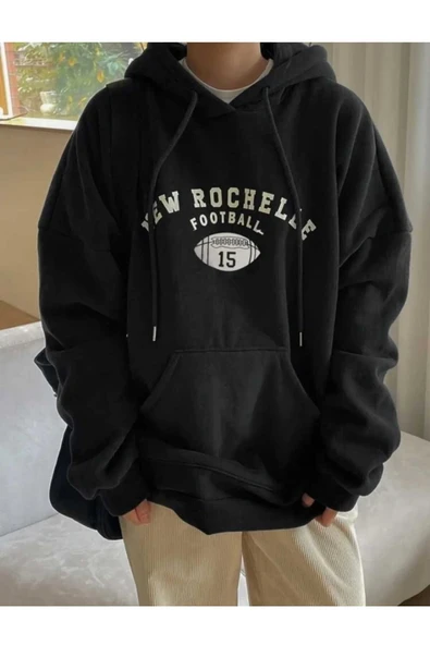 KOZİA OUTDOORS malkoçbey baskılı oversize unisex swetşhirt - Resim 6