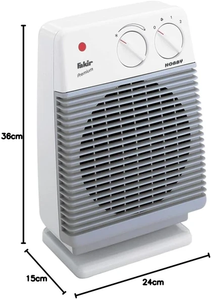 Fakir Hobby S Premium 2000 W Fanlı Isıtıcı - Resim 2