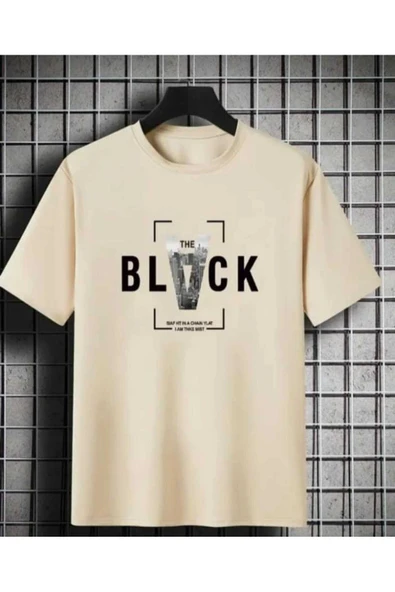 KOZİA OUTDOORS malkoçbey black baskılı oversize unisex basic o yaka t-şhirt - Resim 11