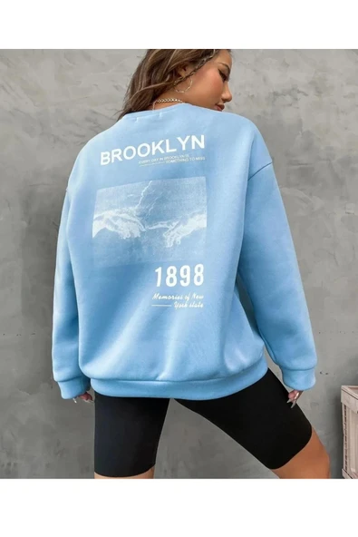 KOZİA OUTDOORS oyaka oversize unisex sweatşhirt - Resim 5