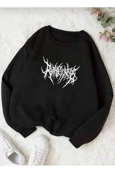 KOZİA OUTDOORS malkoçbey baskılı oversize unisex swetşhirt ürün görseli