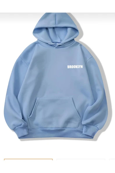 KOZİA OUTDOORS kapüşonlu oversize unisex sweatşhirt - Resim 7