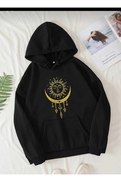 KOZİA OUTDOORS malkoçbey baskılı oversize unisex swetşhirt - Resim 6