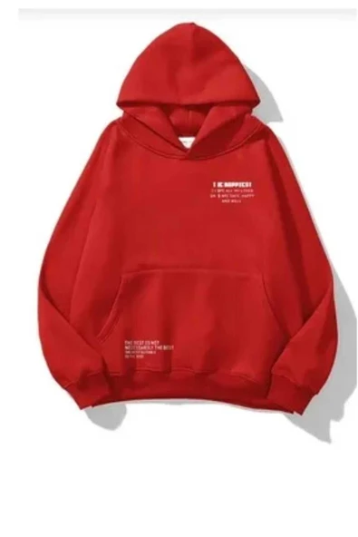 KOZİA OUTDOORS malkoçbey hapıyy test  baskılı oversize unisex sweatşhirt - Resim 2