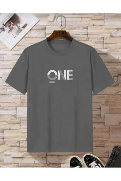 KOZİA OUTDOORS malkoçbey one baskılı overisze unisex basic t-şhirt - Resim 6
