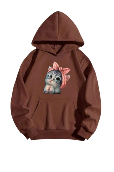 KOZİA OUTDOORS malkoçbey baskılı oversize unisex swetşhirt - Resim 4