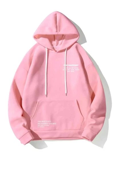 KOZİA OUTDOORS kapüşonlu baskılı unisex oversize sweatşhirt - Resim 4