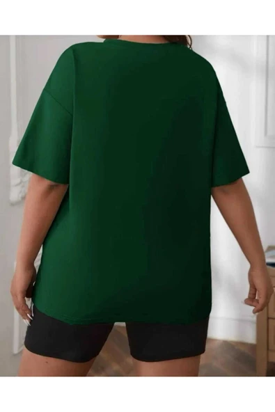 KOZİA OUTDOORS Pamuklu Oversize Basic Unisex Tişört - Resim 4