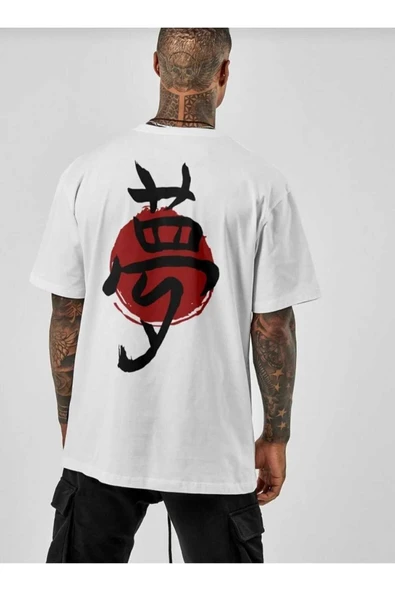 KOZİA OUTDOORS malkoçbey  çin yazısı  baskılı t-şhirt - Resim 3