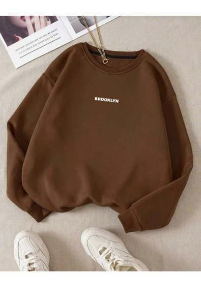 KOZİA OUTDOORS malkoçbey oyaka baskılı oversize unisex sweatşhirt - Resim 3