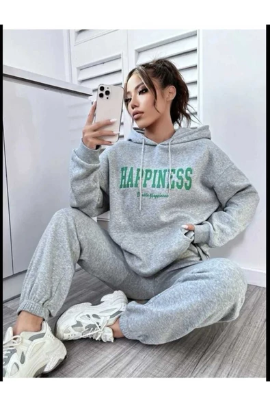 KOZİA OUTDOORS malkoçbey baskılı  oversize unisex swetşhirt - Resim 3