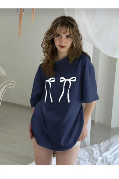 KOZİA OUTDOORS malkoçbey kurdela baskılı oversize unisex basic t-şhirt - Resim 7