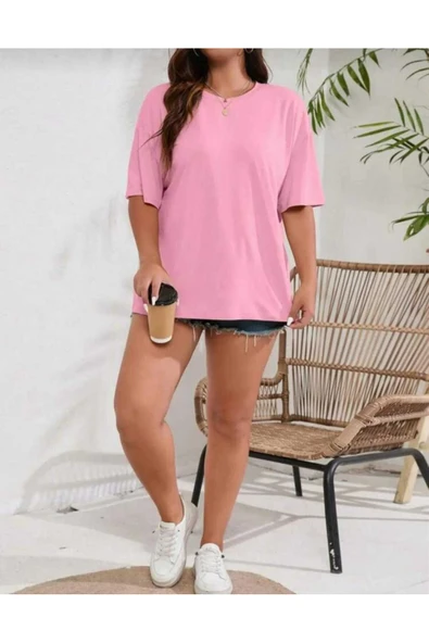 KOZİA OUTDOORS MALKOÇBEY BASKISIZ OVERSİZE UNİSEX BASİC T-ŞHİRT - Resim 7