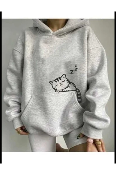 KOZİA OUTDOORS malkoçbey baskılı  oversize unisex swetşhirt ürün görseli